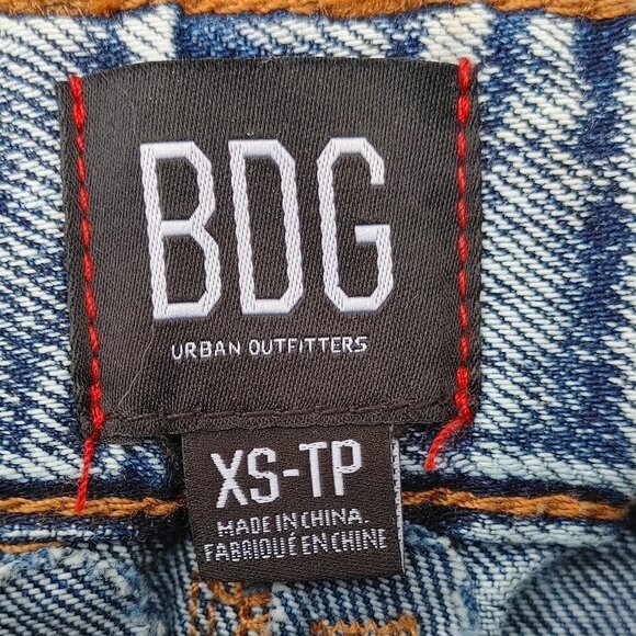 BDG Acid Wash Utility Jeans XS Urban Outfitters Front Pockets - Picture 2 of 6
